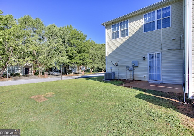 2326 Nicole Dr, Hampton, GA 30228 - view of green lawn with cooling unit
