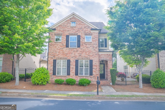 4448 Tacoma Trce, Suwanee, GA 30024 - traditional home with brick siding