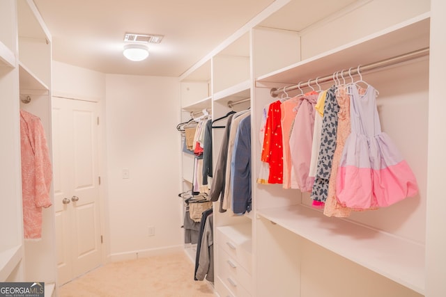4448 Tacoma Trce, Suwanee, GA 30024 - walk in closet with carpet flooring