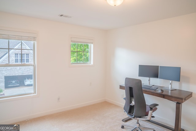 4448 Tacoma Trce, Suwanee, GA 30024 - office space featuring baseboards and carpet floors