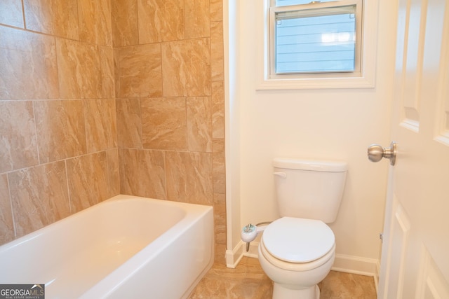 4448 Tacoma Trce, Suwanee, GA 30024 - bathroom featuring baseboards and toilet