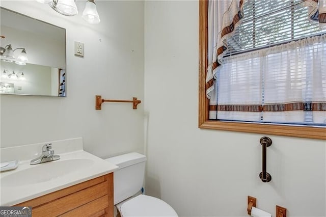1471 Robinhood Trl, Gainesville, GA 30501 - bathroom featuring toilet and vanity