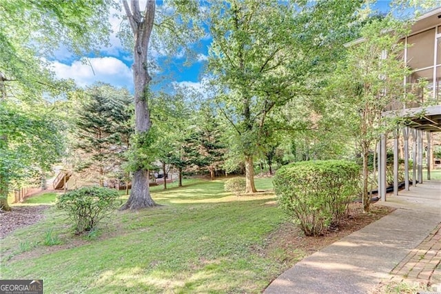 1471 Robinhood Trl, Gainesville, GA 30501 - view of community with a lawn