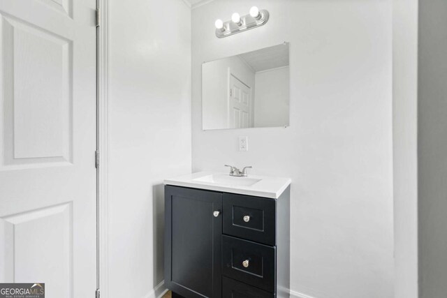 77 Frances St, Summerville, GA 30747 - bathroom with baseboards and vanity