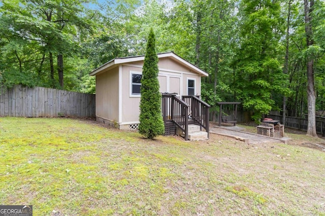 4002 Turnstone Dr NW, Kennesaw, GA 30152 - view of outdoor structure featuring an outbuilding