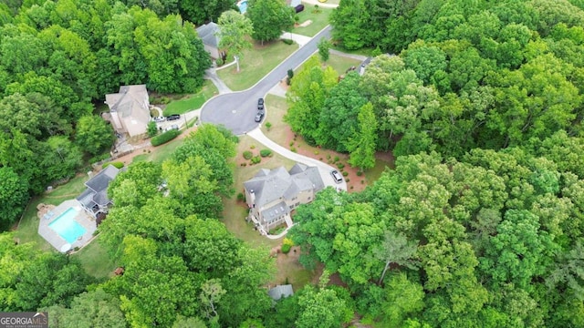 4002 Turnstone Dr NW, Kennesaw, GA 30152 - aerial view of property and surrounding area