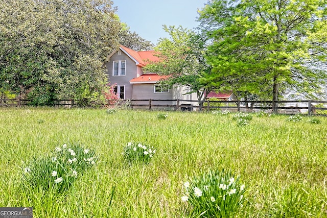 1096 Sutton Mill Rd, Clarkesville, GA 30523 - view of yard featuring fence