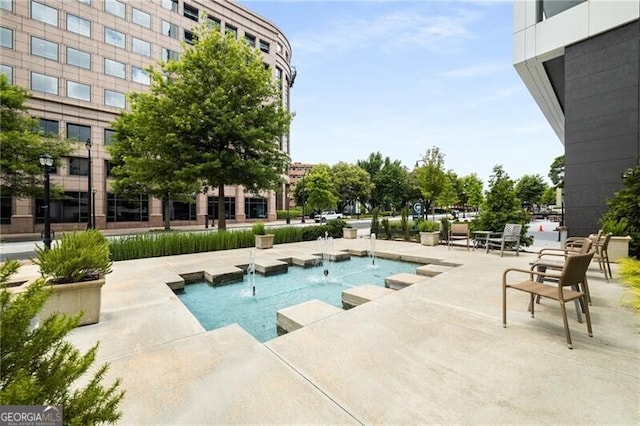 1421 Peachtree St NE Unit 203, Atlanta, GA 30309 - view of swimming pool
