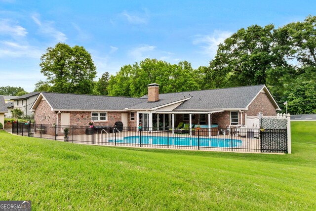 4010 Hamilton Mill Rd, Buford, GA 30519 - view of pool with a patio