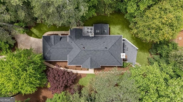 view of subject property