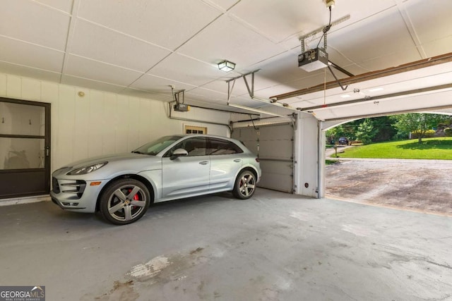 3441 Sherrod Dr SW, Marietta, GA 30060 - garage featuring a garage door opener