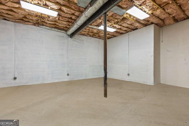 3441 Sherrod Dr SW, Marietta, GA 30060 - view of unfinished below grade area