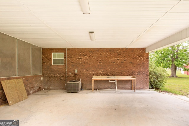 3842 Kay Cir, Blackshear, GA 31516 - view of patio featuring cooling unit
