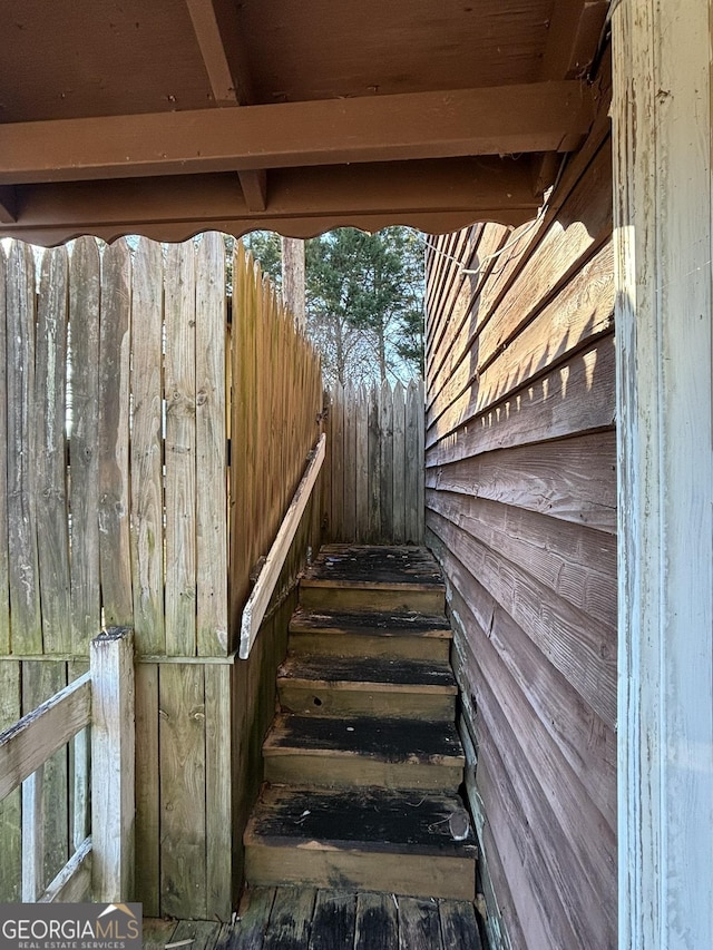 3709 Charlotte Dr, Rex, GA 30273 - view of staircase