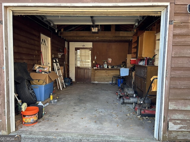 3709 Charlotte Dr, Rex, GA 30273 - view of garage