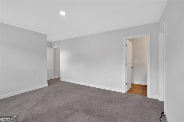 116 Daffodil Lndg, Dallas, GA 30132 - carpeted spare room with baseboards and recessed lighting