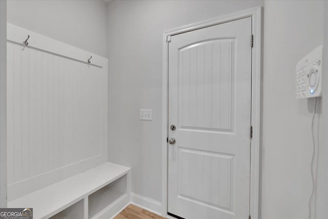 116 Daffodil Lndg, Dallas, GA 30132 - mudroom featuring light wood finished floors and baseboards