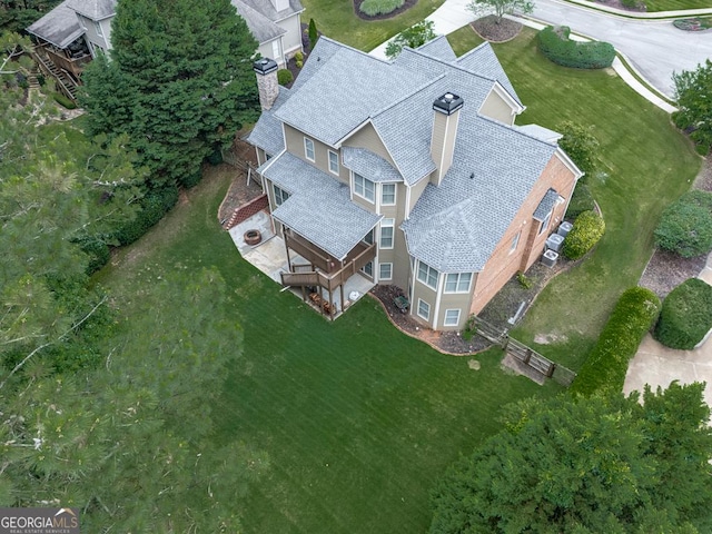 414 Candler Trl, Canton, GA 30115 - aerial view of property and surrounding area