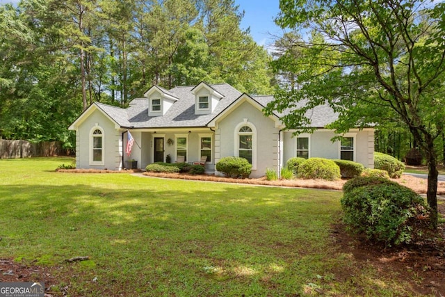 836 Palmetto Tyrone Rd, Sharpsburg, GA 30277 - cape cod home featuring a shingled roof
