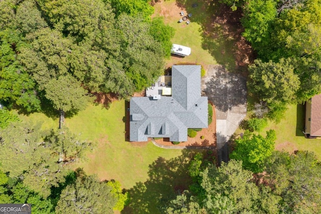 836 Palmetto Tyrone Rd, Sharpsburg, GA 30277 - view from above of property