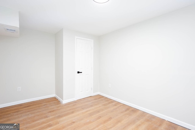 2131 Glendale Dr, Decatur, GA 30032 - spare room with light wood-type flooring and baseboards