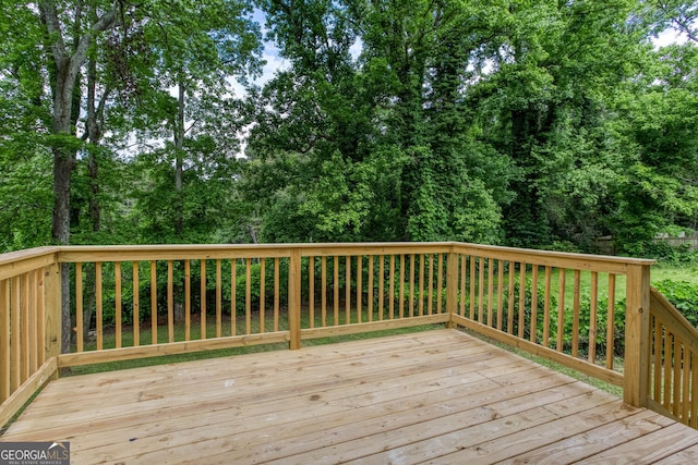 2131 Glendale Dr, Decatur, GA 30032 - view of wooden terrace
