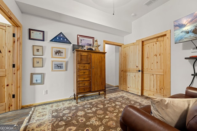 view of sitting room