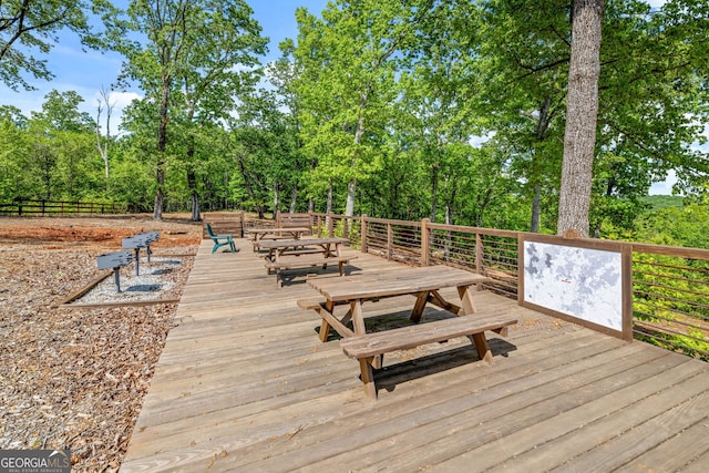 view of deck