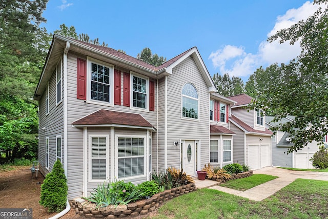 4615 Thermal Ct, Douglasville, GA 30135 - view of front of house featuring concrete driveway and a garage