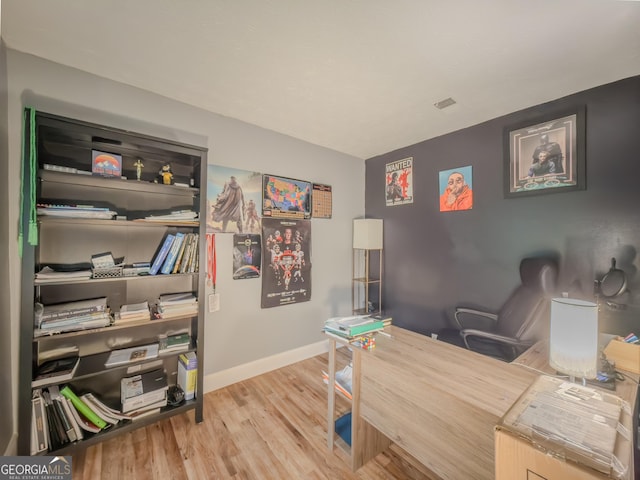 2610 Cumberland Ct, Smyrna, GA 30080 - office featuring wood finished floors and baseboards