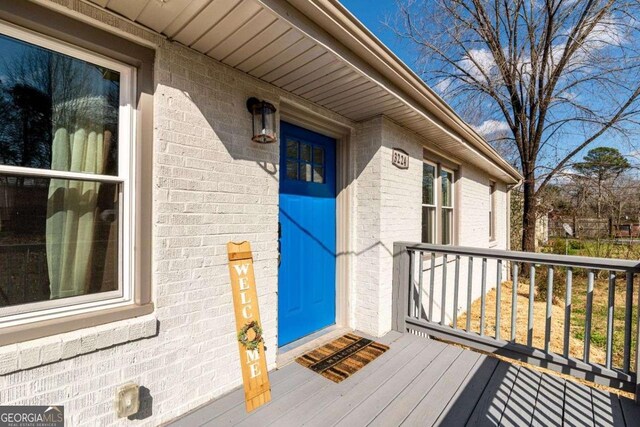 3224 Canary Ct, Decatur, GA 30032 - property entrance featuring brick siding