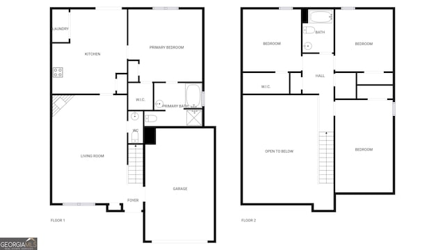 5480 Walnut Ln, Lithonia, GA 30038 - view of home floor plan