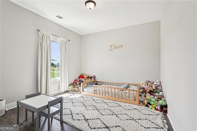 166 Wagon Trail Cir, Fairmount, GA 30139 - bedroom with baseboards and wood finished floors