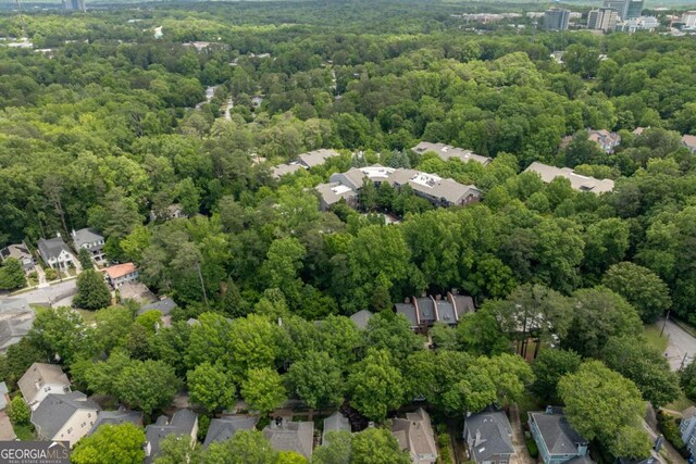 626 Kimberly Ln NE, Atlanta, GA 30306 - aerial view of residential area featuring a forest