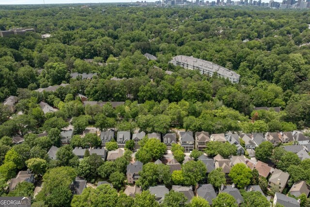 626 Kimberly Ln NE, Atlanta, GA 30306 - drone / aerial view of a heavily wooded area