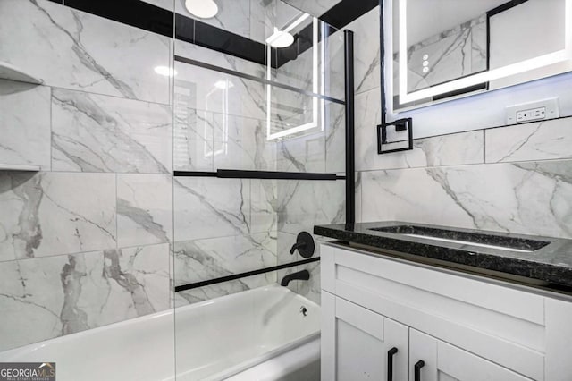 788 Sherwood Rd, Gainesville, GA 30501 - full bathroom with shower / tub combination and vanity