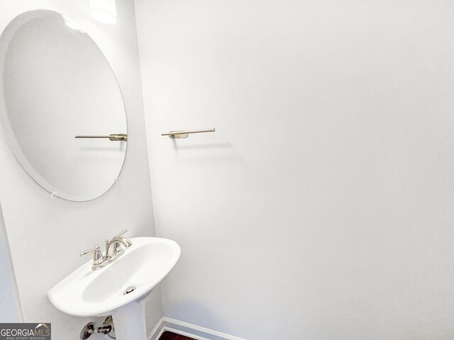 4922 Longview Walk, Decatur, GA 30035 - bathroom with a sink and baseboards