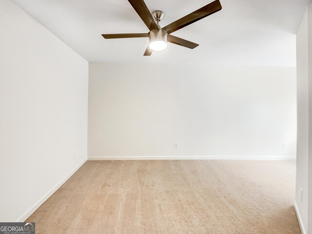 4922 Longview Walk, Decatur, GA 30035 - spare room featuring ceiling fan and light colored carpet