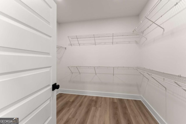 1087 Webb W Rd, Cleveland, GA 30528 - spacious closet featuring wood finished floors