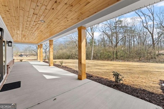 1087 Webb W Rd, Cleveland, GA 30528 - view of patio