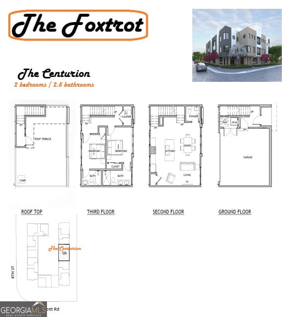 1968 8th St, Chamblee, GA 30341 - floor plan / room layout
