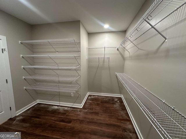 113 Sidetrack Cir, Comer, GA 30629 - walk in closet with wood finished floors