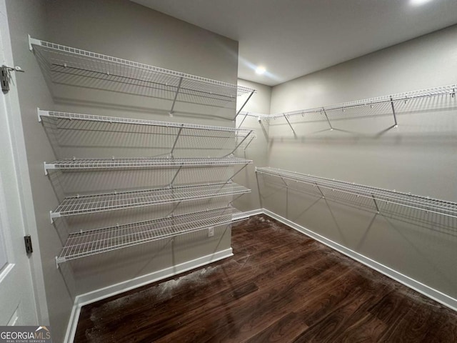 113 Sidetrack Cir, Comer, GA 30629 - walk in closet with wood finished floors