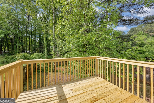 1645 Cobbs Creek Ln, Decatur, GA 30032 - view of deck