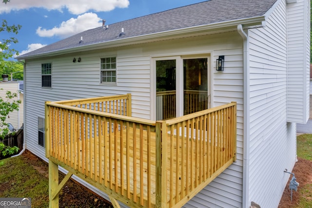 1645 Cobbs Creek Ln, Decatur, GA 30032 - view of wooden terrace