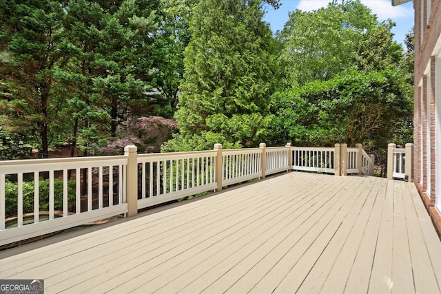 view of deck