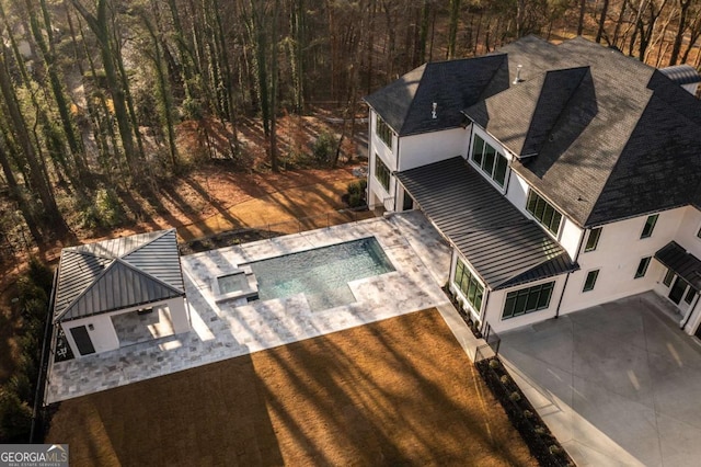 5211 Powers Ferry Rd, Sandy Springs, GA 30327 - view from above of property