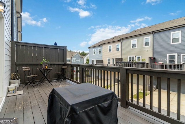 1405 Attwater Dr, Atlanta, GA 30316 - deck with a residential view