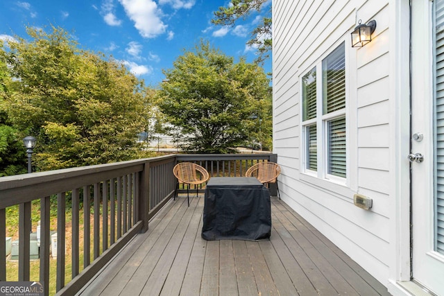 1405 Attwater Dr, Atlanta, GA 30316 - view of wooden terrace