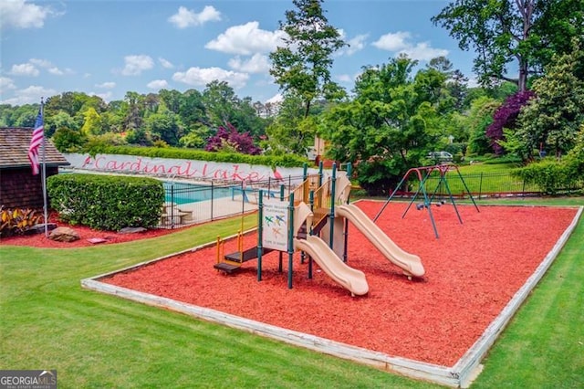view of community play area